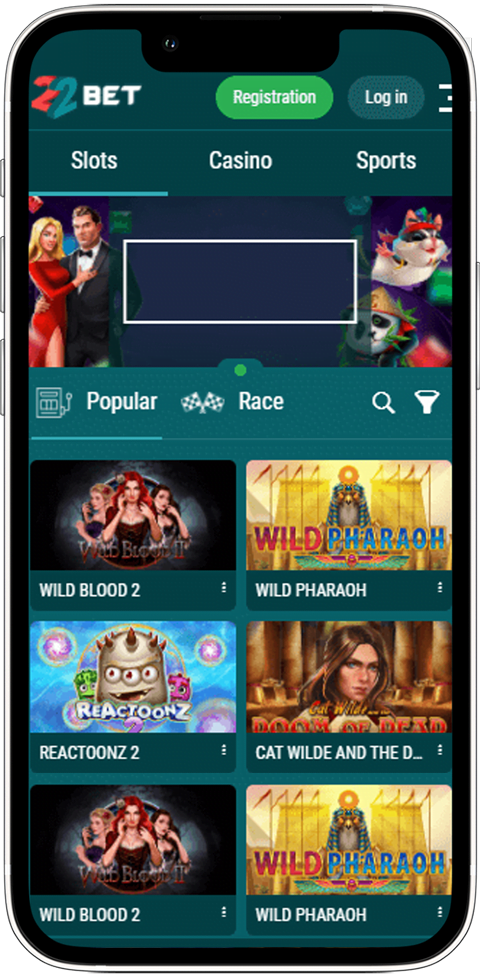 22Bet mobile app