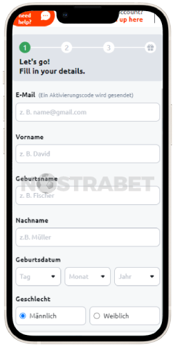 betano ios app registrierung