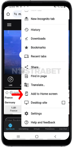 Librabet how to get app android