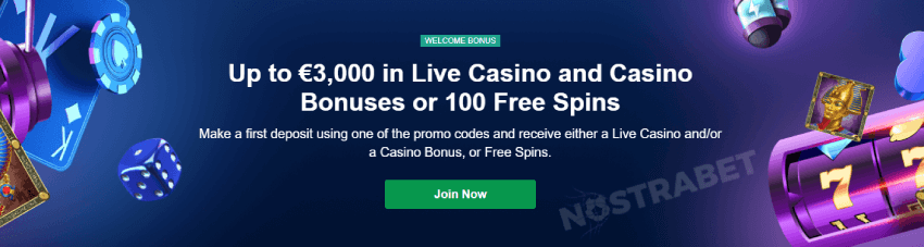 MarathonBet Casino Welcome Bonus