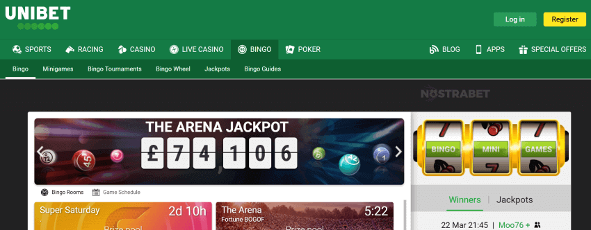 unibet bingo games