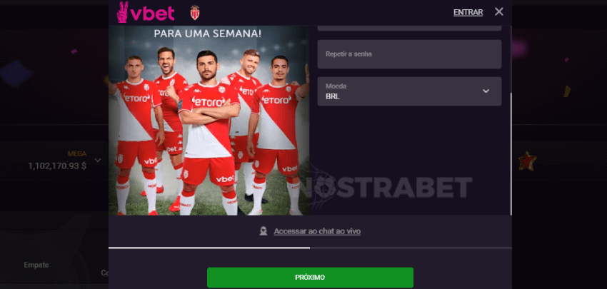 registro vbet